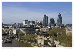 @the top of Tower Bridge