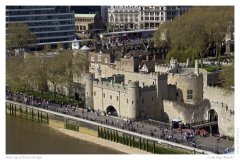 @the top of Tower Bridge