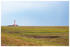 Leuchtfeuer Westerhever Sand