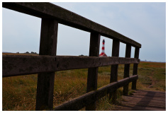 Leuchtfeuer Westerhever Sand