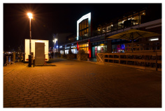 Warnemünde bei Nacht