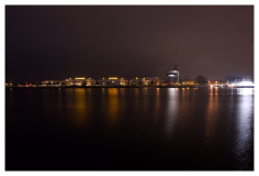 Warnemünde bei Nacht