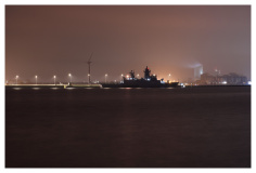 Warnemünde bei Nacht