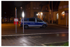 Warnemünde bei Nacht