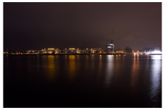 Warnemünde bei Nacht