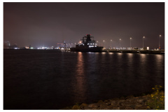 Warnemünde bei Nacht