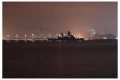 Warnemünde bei Nacht