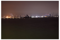 Warnemünde bei Nacht