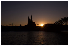 Cologne Cathedral at SunSet