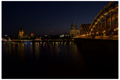 Cologne at Sunset