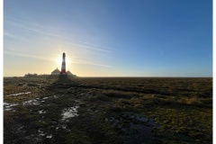 Leuchtfeuer Westerhever Sand