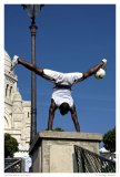 Sportler bei Sacre Coeur
