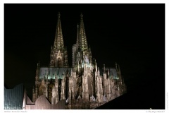Kölner Dom bei Nacht