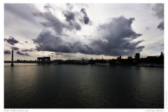 dicke Wolken ziehen auf