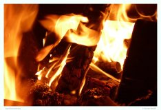 Ein toller Abend am Feuer in Termez