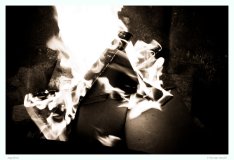 Dieses Bild wurde am Lagerfeuer in Termez aufgenommen
