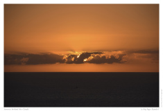 Sunrise behind the Clouds