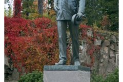 Statue am Holmenkollen