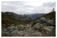 Preikestolen - der Aufstieg