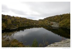 Preikestolen - der Aufstieg - Bergsee