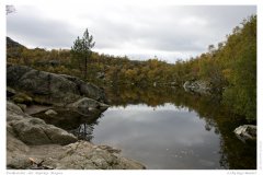 Preikestolen - der Aufstieg - Bergsee