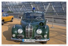 nostalgischer Polizeiwagen