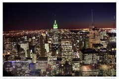 Empirte State Building from Rockefeller Plaza